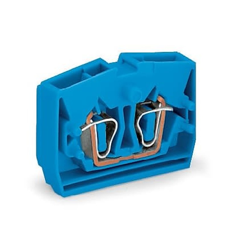 WAGO 264-304 264 Series Terminal Block Blue, 2.5mm², 1-Level, Cage Clamp, IECEx, ATEX