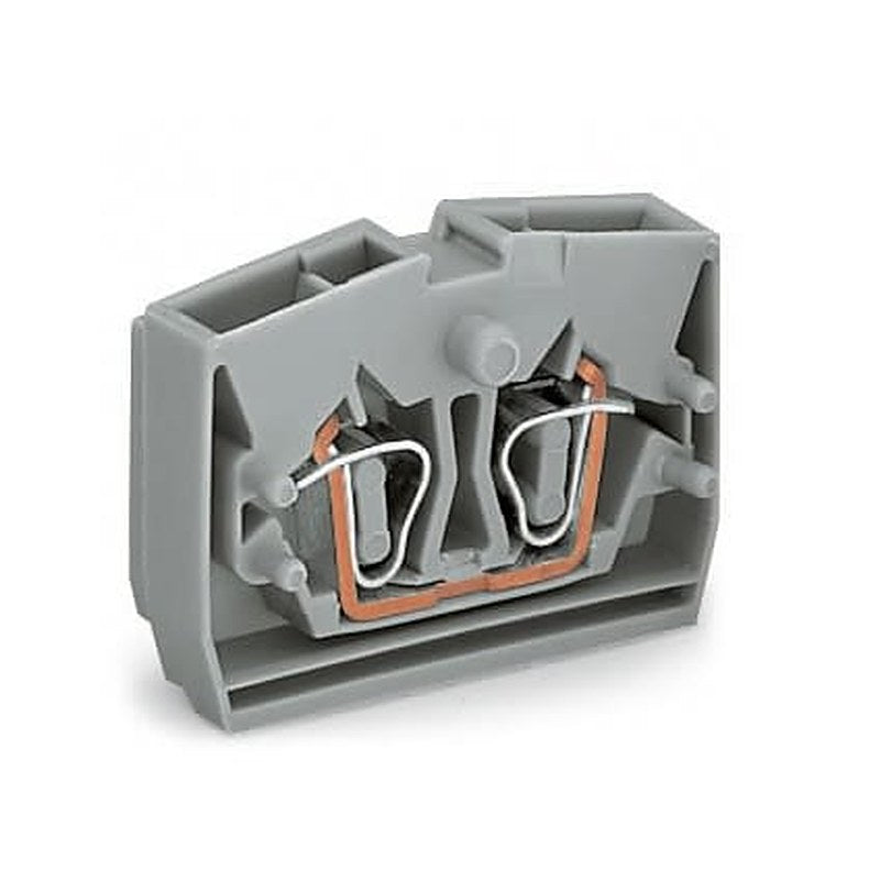 WAGO 264-306 264 Series Terminal Block Orange, 2.5mm², 1-Level, Cage Clamp