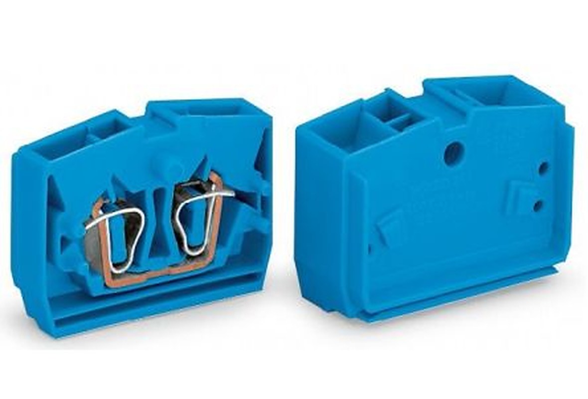 WAGO 264-336 264 Series Terminal Block Orange, 2.5mm², 1-Level, Cage Clamp