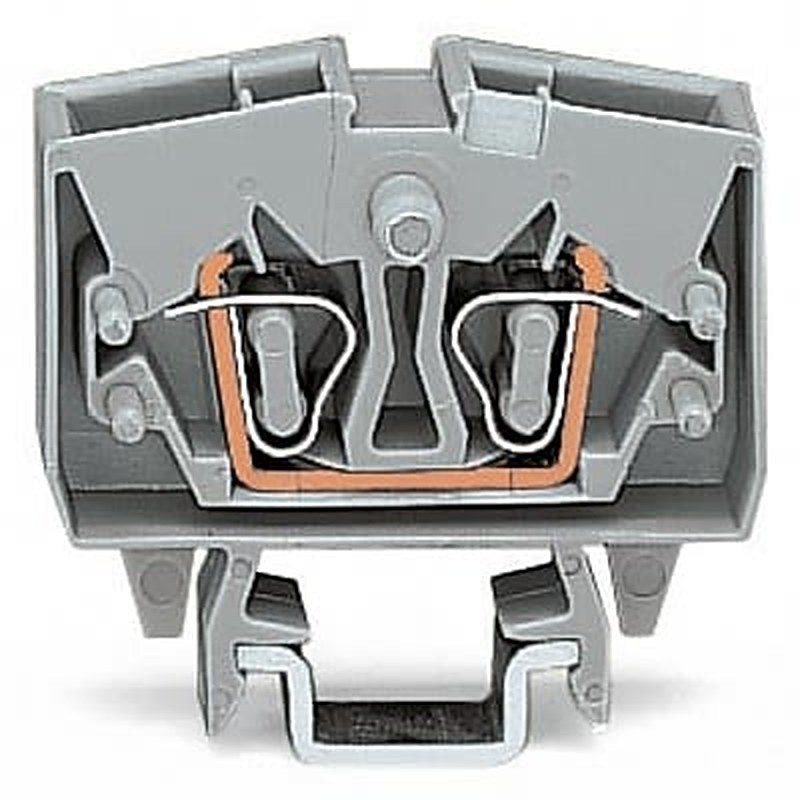 WAGO 264-701-1 264 Series Terminal Block Grey, 2.5mm², 1-Level, Cage Clamp