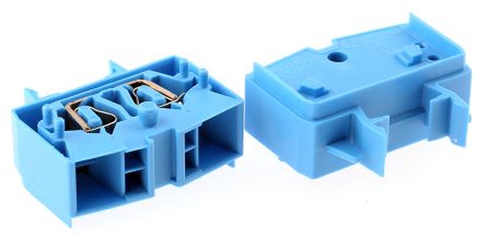 WAGO 264-724 264 Series Feed Through Terminal Block Blue, 2.5mm², 1-Level, Cage Clamp, IECEx/ATEX