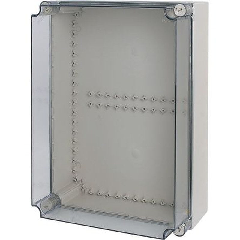 Eaton xEnergy Safety Series Light Grey Plastic General Purpose Enclosure, IP65, IK10 500 mm, 225 mm, 375 mm
