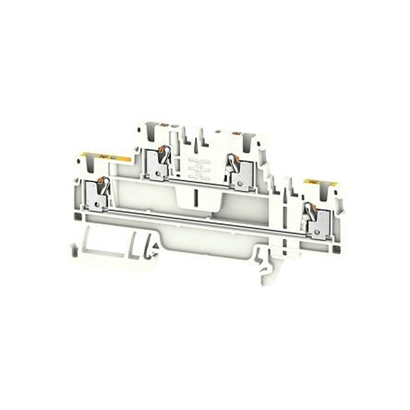 Weidmüller 2652210000 A2T Series Multi Level Terminal Block White, 1.5mm², 1-Level, Push-in, IECEx/ATEX