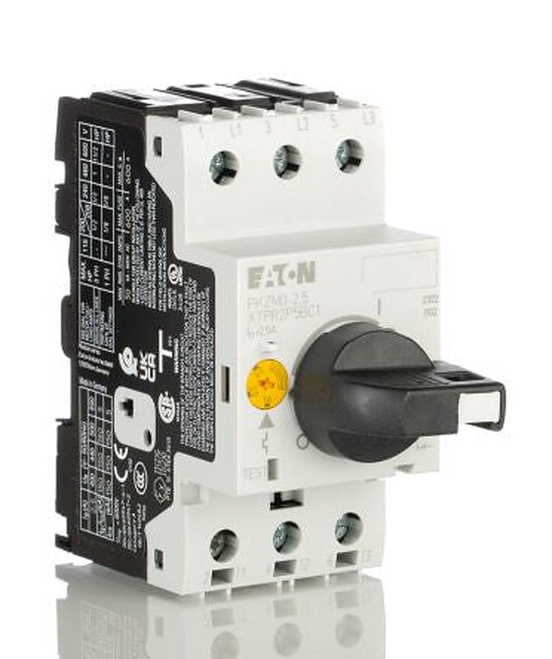 Eaton 1.6A, 2.5 A PKZM 0 Motor Protection Circuit Breaker, 690V ac, 55 °C, -25 °C