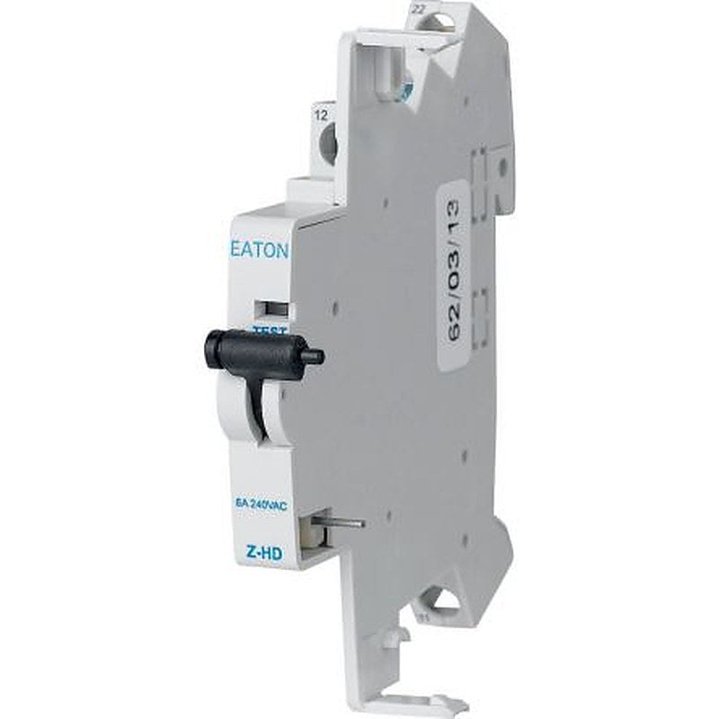 Eaton Auxiliary Contact, 2 Contact, 1 CO/1 NC, NMZ, 6 A, 265620 Z-HD