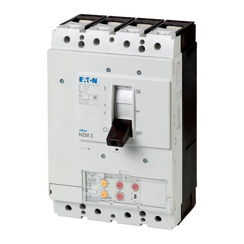 Eaton, NZM, NZM Molded Case Circuit Breaker 4-Pole 400A, Breaking Capacity 20 kA, Fixed