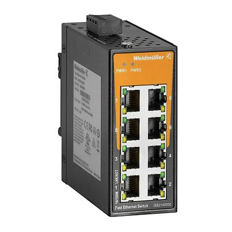 Weidmüller Unmanaged 8 Port Network Switch