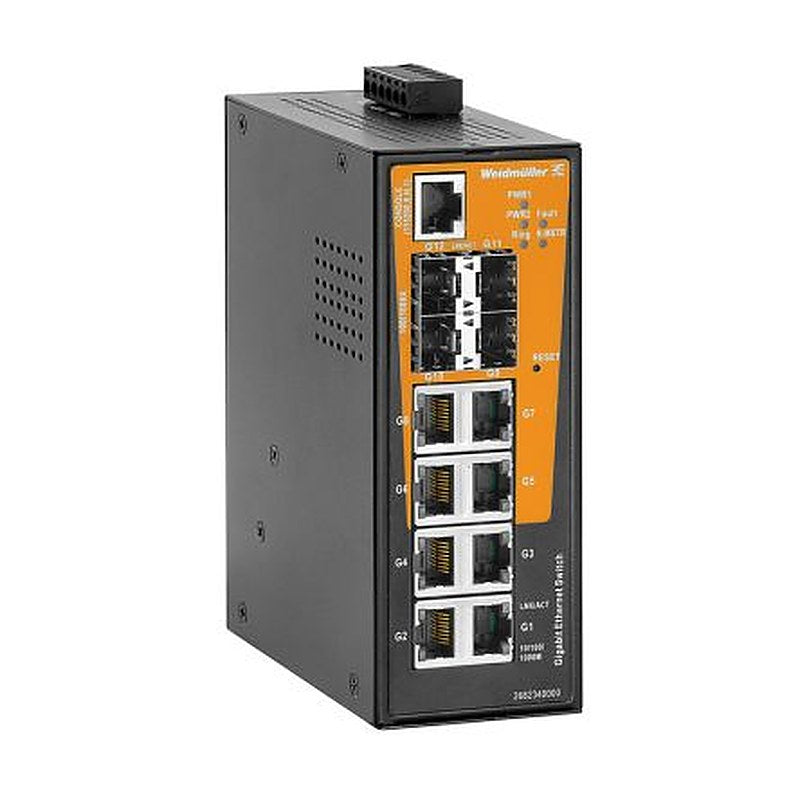 Weidmüller Managed 8 Port Network Switch