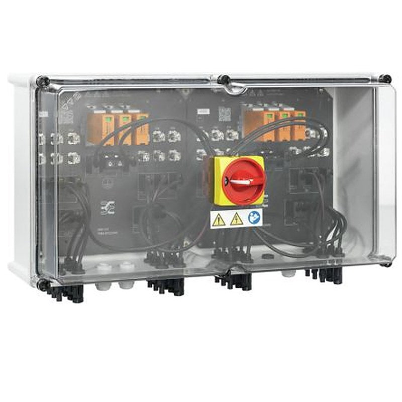 Weidmüller PVN Series Transparent, Grey Polycarbonate Junction Box, IP65, 6 Terminals, 249 mm, 558mm 334 mm