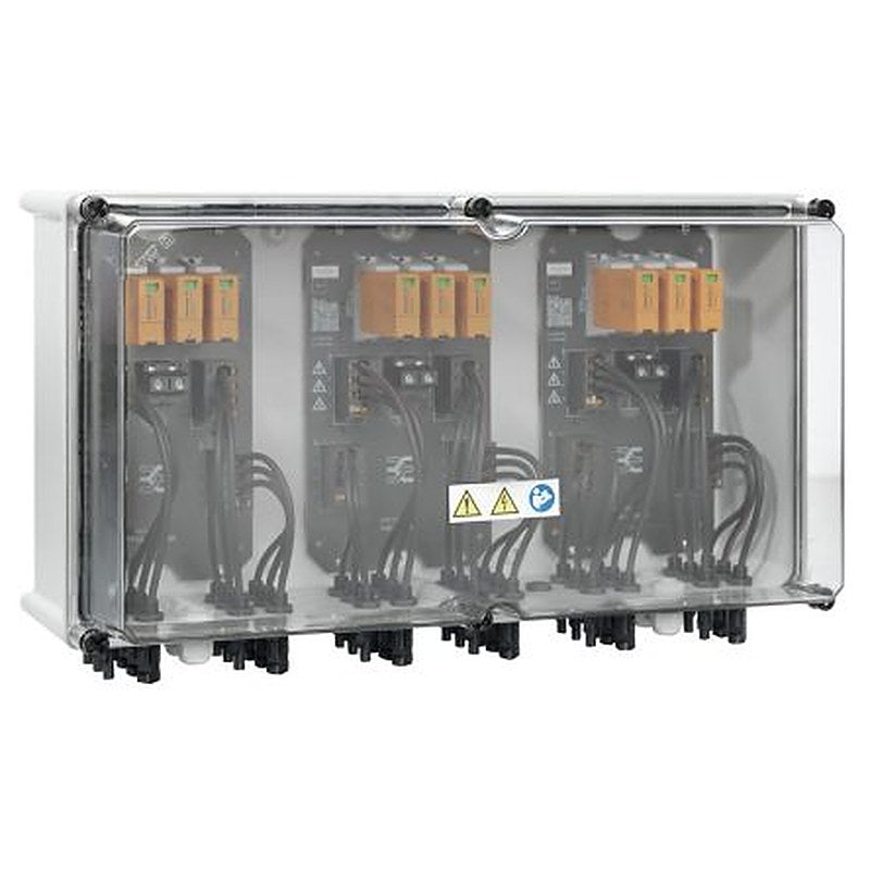 Weidmüller PVN Series Grey, Transparent Polycarbonate Junction Box, IP65, 6 Terminals, 210 mm, 558mm 334 mm