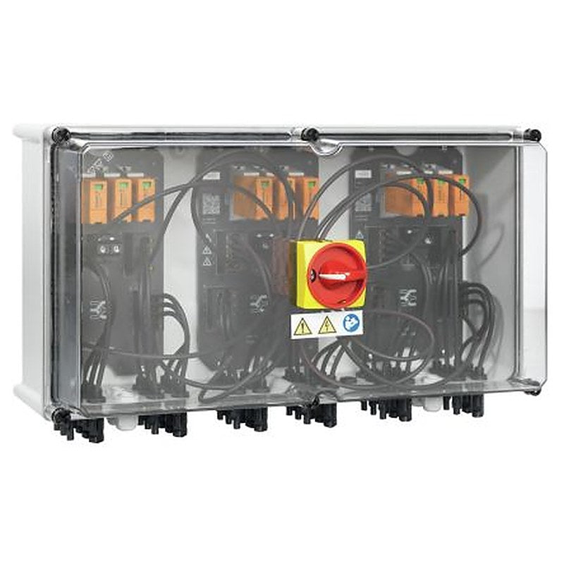 Weidmüller PVN Series Transparent, Grey Polycarbonate Junction Box, IP65, 6 Terminals, 249 mm, 558mm 334 mm