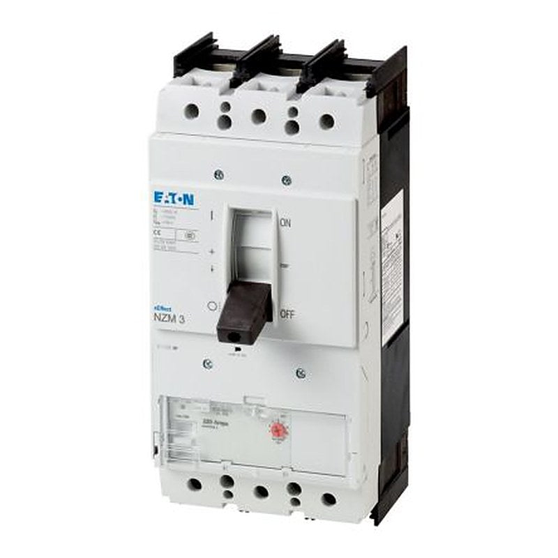 Eaton, NZM, NZM Molded Case Circuit Breaker 3-Pole 220A, Breaking Capacity 5 kA, Fixed
