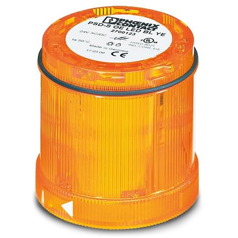 Phoenix Contact Yellow Blinking Effect LED Bulbs, LED Bulb 24V, IP65