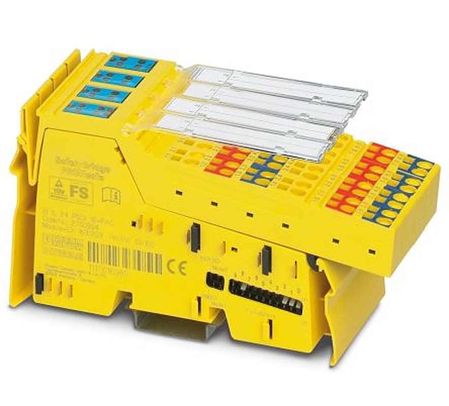 Phoenix Contact IB IL 24 PSDI 16-PAC Series Safety Controller, 16 Safety Inputs, 24V