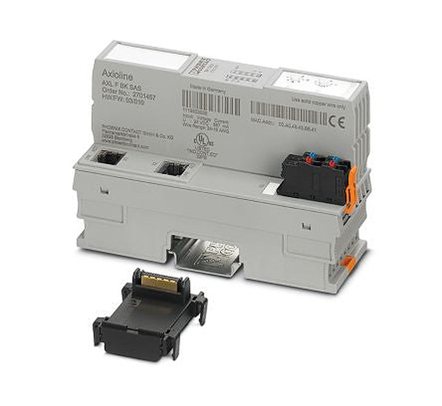 Phoenix Contact AXL F BK SAS Series Fieldbus Interface Module for Use with Ethernet (IEC 61850,MMS and GOOSE)