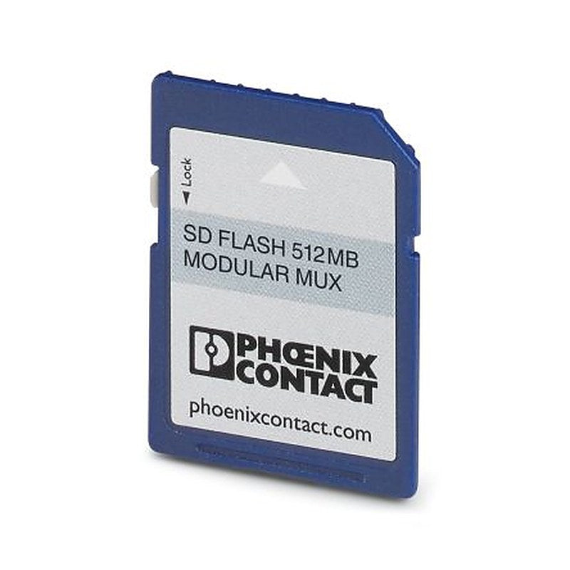Phoenix Contact 512 MB Industrial Grade SD Flash Card Compact Flash Card