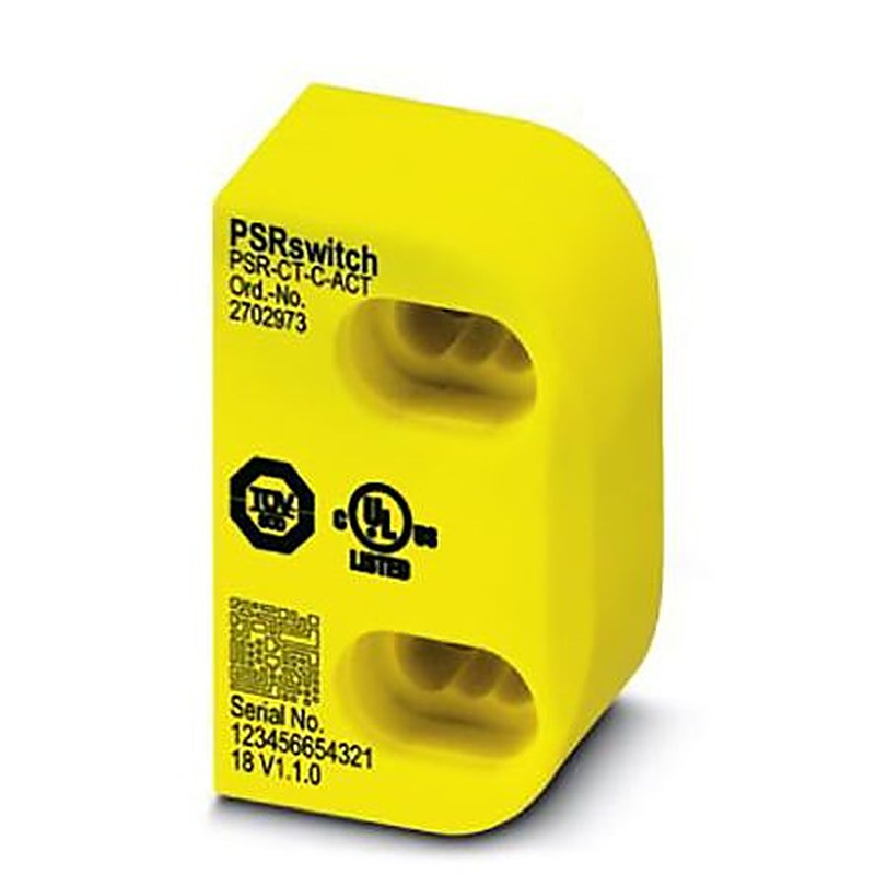 Phoenix Contact PSR-CT-C-ACT Series RFID Transponder Technology Non-Contact Safety Switch, Polybutylene Terephthalate