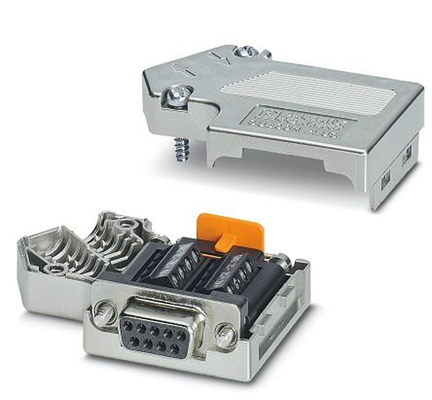 Phoenix Contact SUBCON-PLUS 9 Way 35° Cable D-Sub Connector, with Screw Male