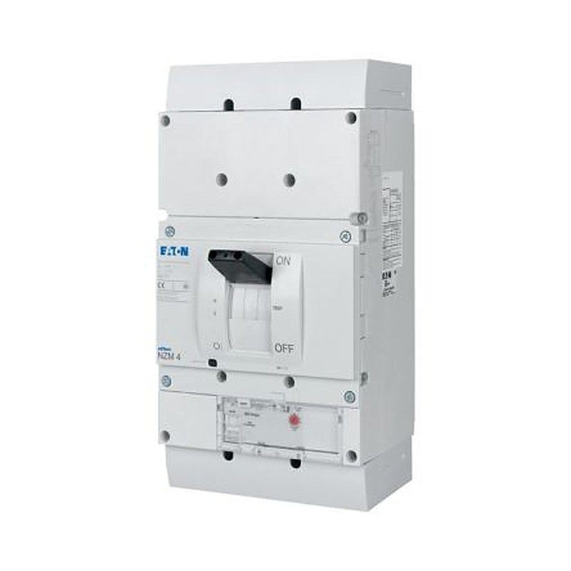 Eaton, NZM, NZM Molded Case Circuit Breaker 3-Pole 900A, Breaking Capacity 37 kA, Fixed