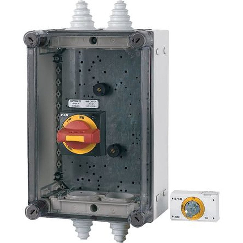 Eaton xEnergy Safety Ci Series Yellow, Red Plastic General Purpose Enclosure, IP65 375 mm, 175 mm, 250 mm