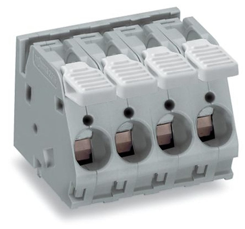 WAGO 2716 Series PCB Connector, 3-Contact, 10 mm Pitch, Through Hole, 1 Row