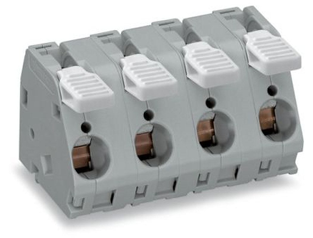 WAGO PCB Terminal Block, 8-Contact, 15 mm Pitch, 1 Row, 2716-208