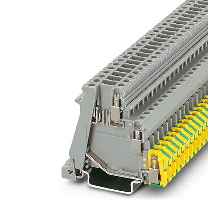 Phoenix Contact 2717113 DOK 1.5-TG Series Terminal Block Grey, 1.5mm², 3-Level