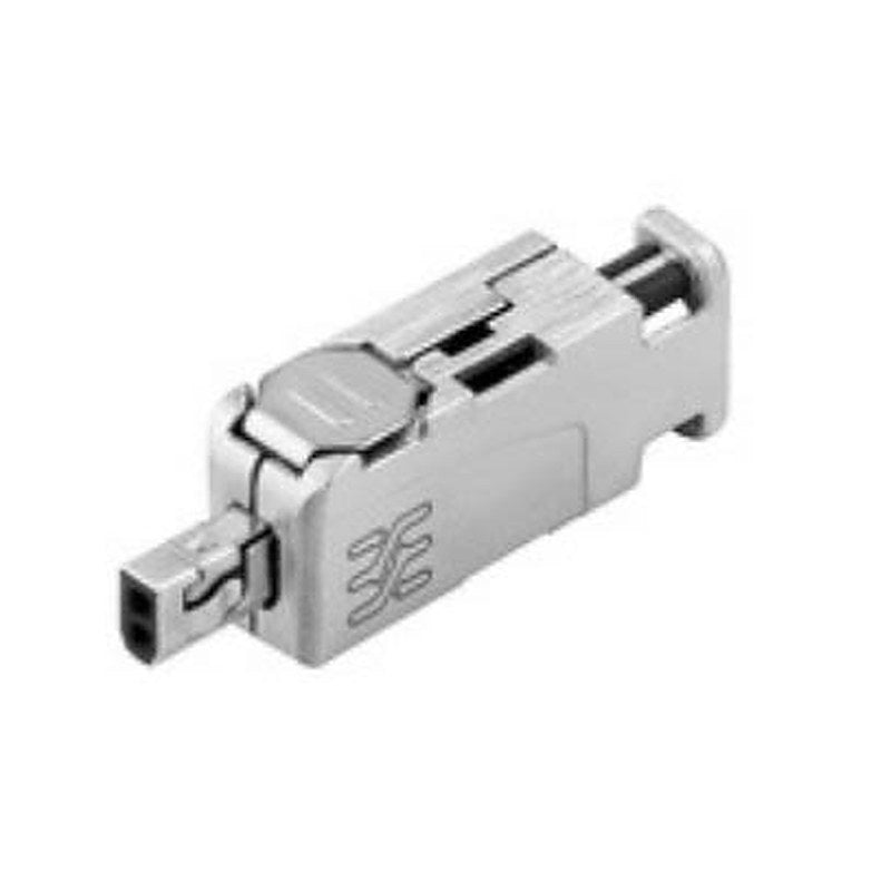Weidmüller Ethernet Connector Male, Cable 1 Port 2 Way