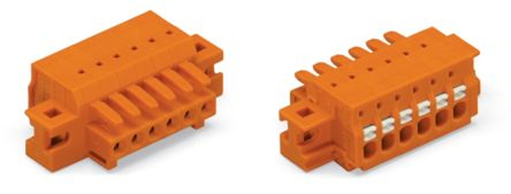 WAGO 2734 Series Cable Connector Female Push-in, 5-Pole, 10A, 5-Way