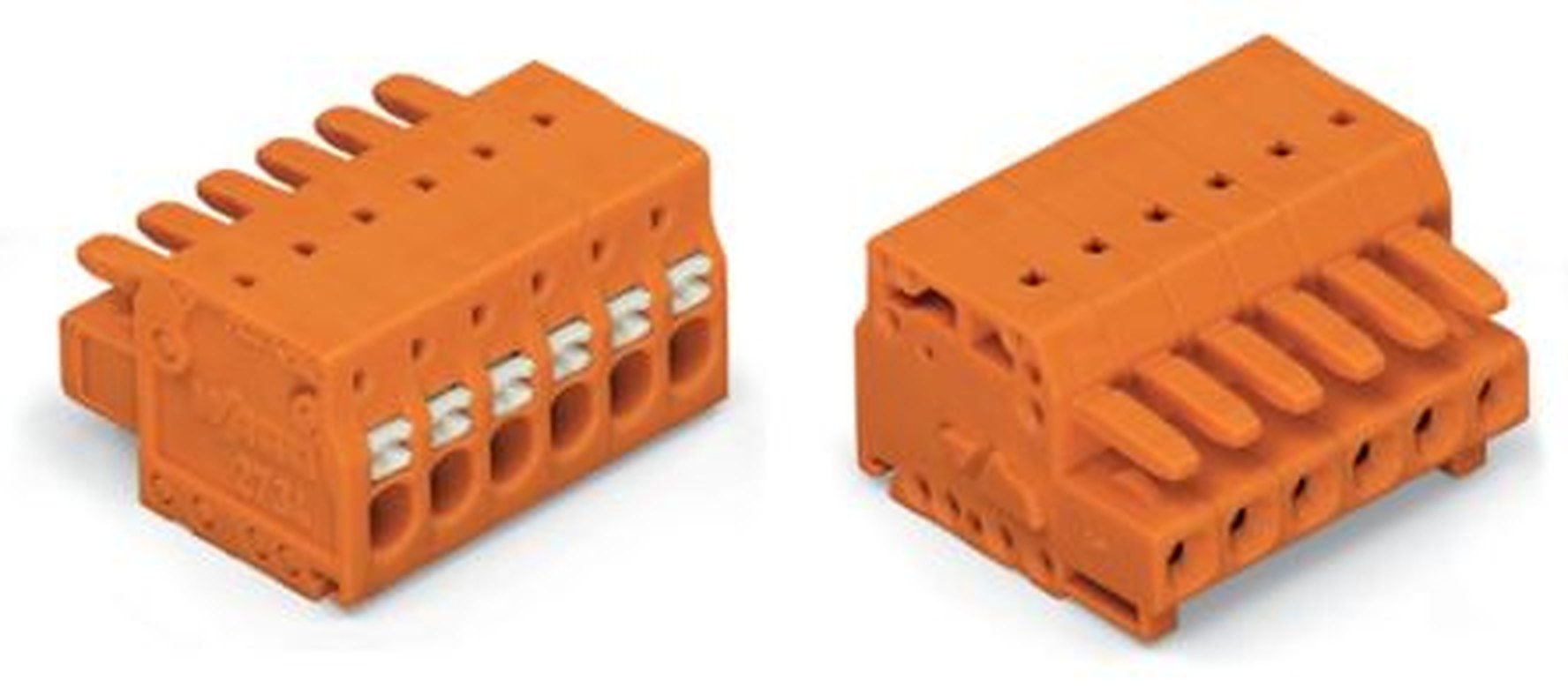 WAGO 2734 Series Plug-in Connector Female Push-in, 20-Pole, 10A, 20-Way