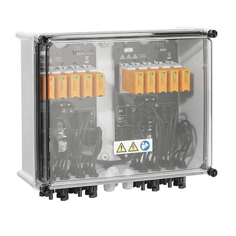 Weidmüller PVN Series Transparent, Grey Polycarbonate Junction Box, IP65, 3 Terminals, 175 mm, 372mm 334 mm