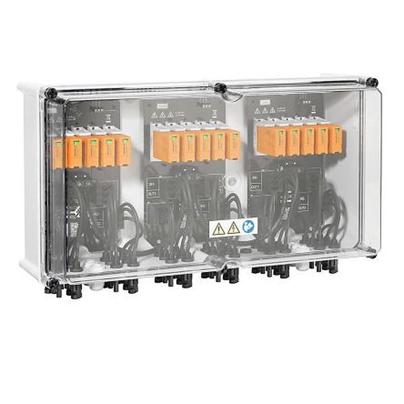 Weidmüller PVN Series Transparent, Grey Polycarbonate Junction Box, IP65, 3 Terminals, 175 mm, 558mm 334 mm