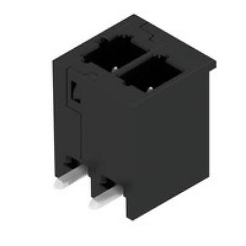 Weidmüller MHS 5/02 H T3 B T Series PCB Connector, 2-Contact, 5 mm Pitch, PCB, 1 Row