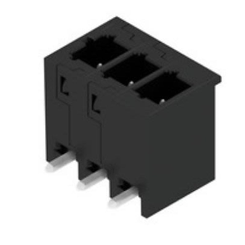 Weidmüller MHS 5/03 H T3 B T Series PCB Connector, 3-Contact, 5 mm Pitch, PCB, 1 Row