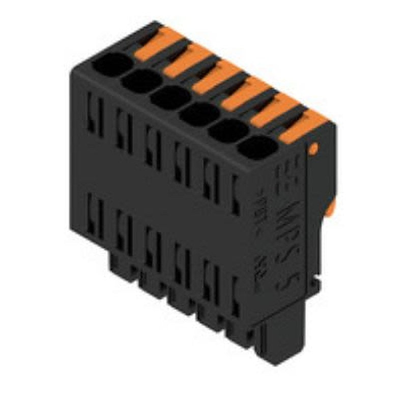 Weidmüller PCB Connector, 6-Contact, 5 mm Pitch, 1 Row, 2741600000