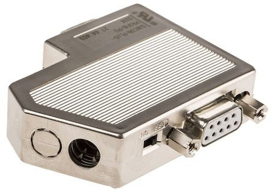 Phoenix Contact SUBCON-PLUS-PROFIB/PG 9 Way Right Angle Cable D-Sub Connector Male