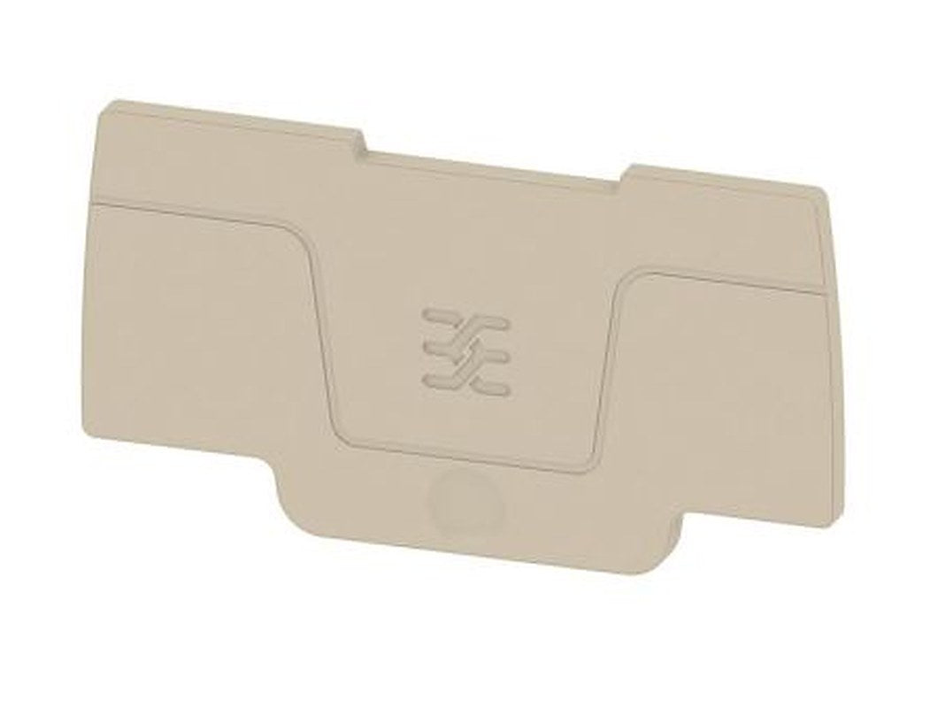 Weidmüller, ASEP 2C 2.5 Thermoplastic End Plate for use with Terminal Block