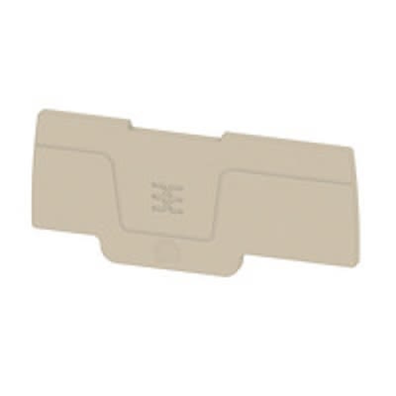 Weidmüller, ASEP 3C 2.5 Thermoplastic End Plate for use with Terminal Block