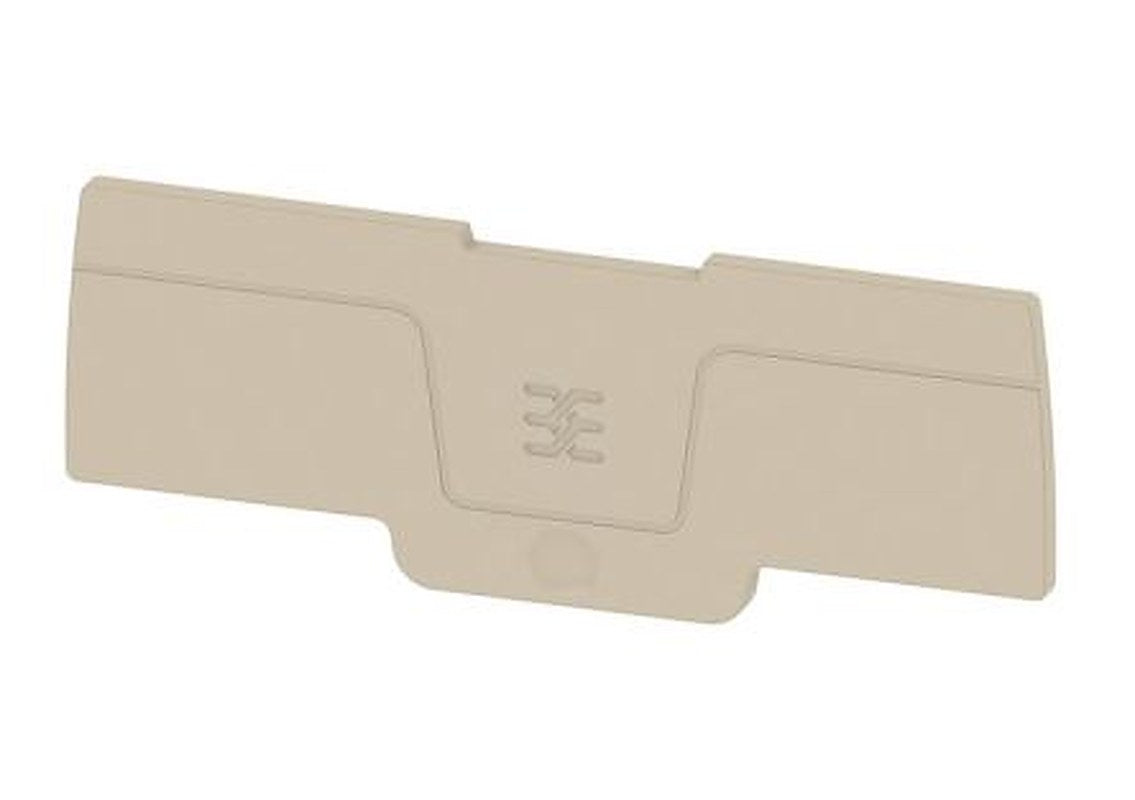 Weidmüller, ASEP 4C 2.5 Thermoplastic End Plate for use with Terminal Block