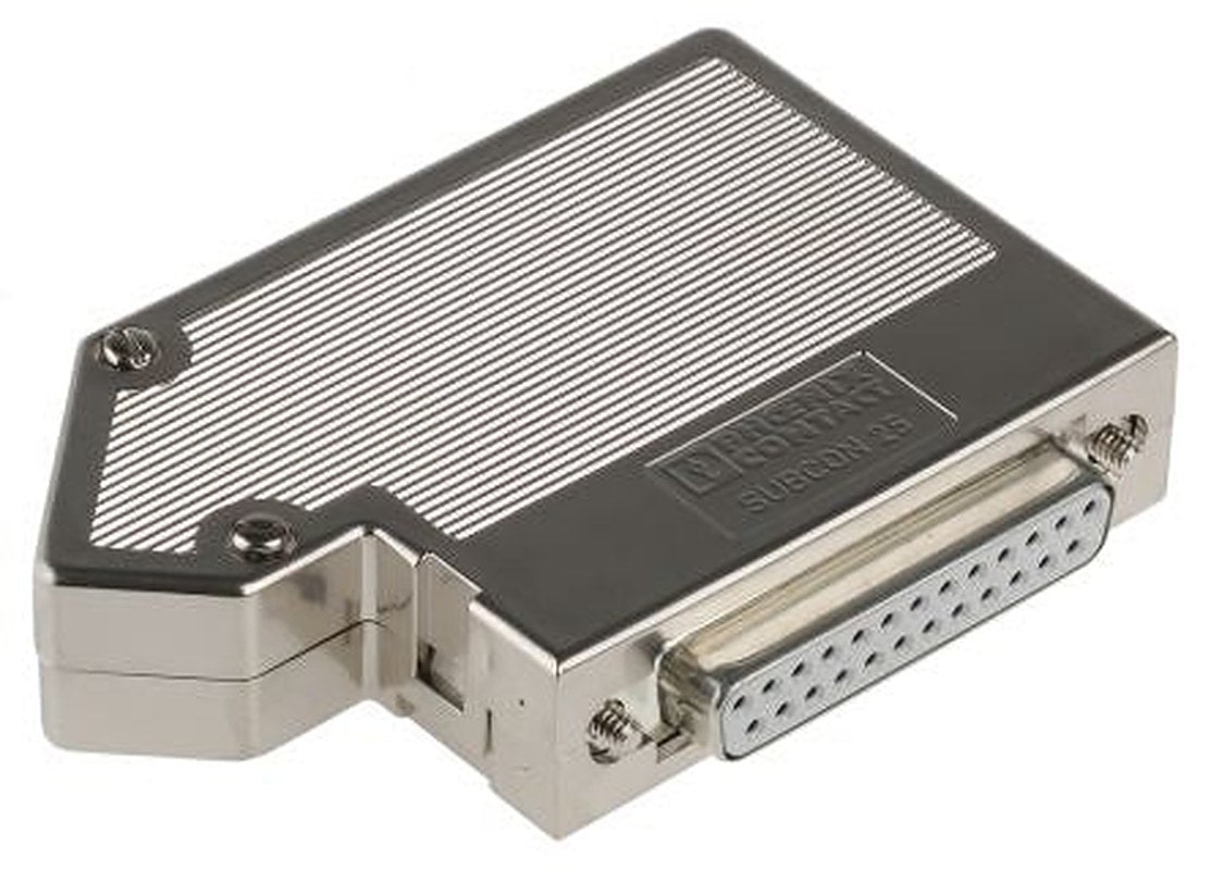 Phoenix Contact SUBCON 25/F-SH 25 Way Right Angle 2.77 mm Pitch PCB D-Sub Connector, with Screw Female