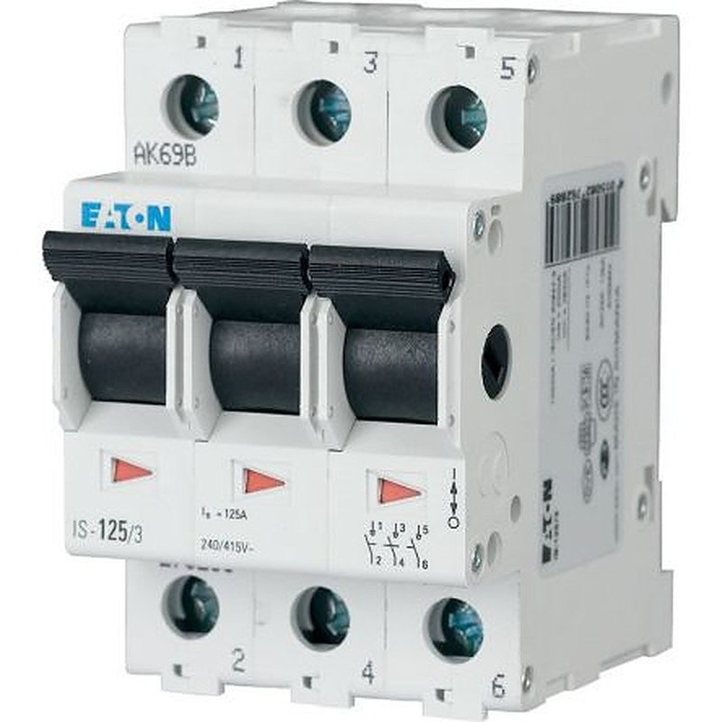 Eaton 3-Pole Distribution Board Isolator Switch -, IP40, 40A