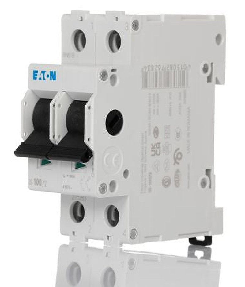 Eaton 2-Pole Surface Mount Isolator Switch -, IP40, 100A