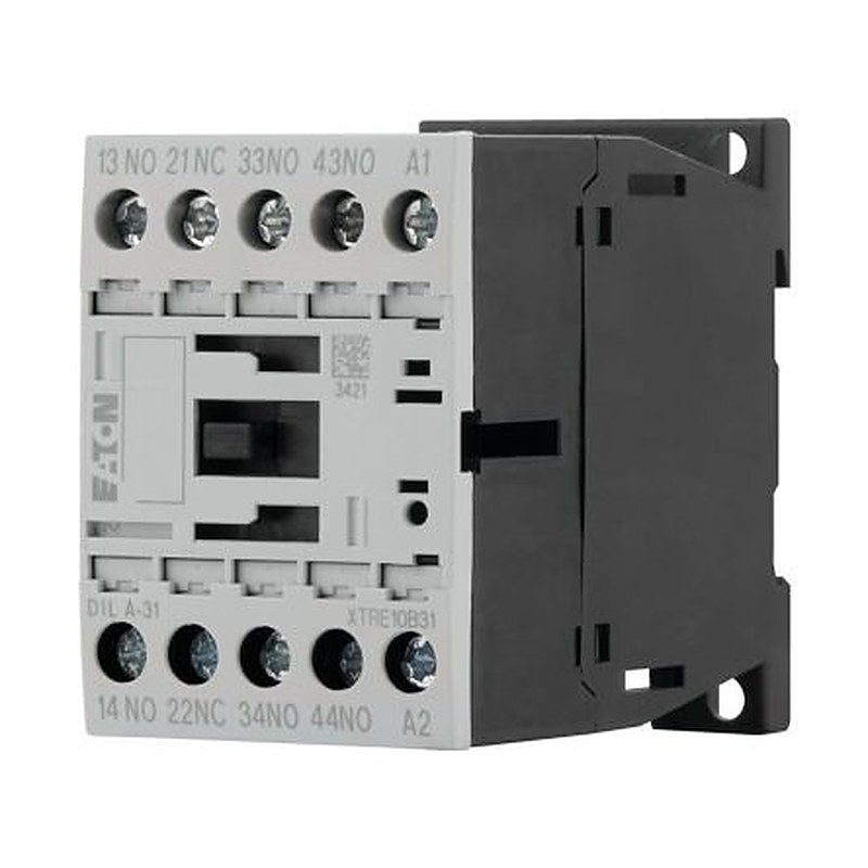 Eaton DILA Contactor Relay, 230V ac Coil, 4-Pole, 4 A 230V ac, 3 NO/1 NC, 415V ac