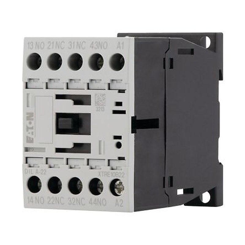 Eaton DILA Contactor Relay, 110V ac Coil, 4-Pole, 4 A 120V ac, 2 NO/2 NC, 415V ac