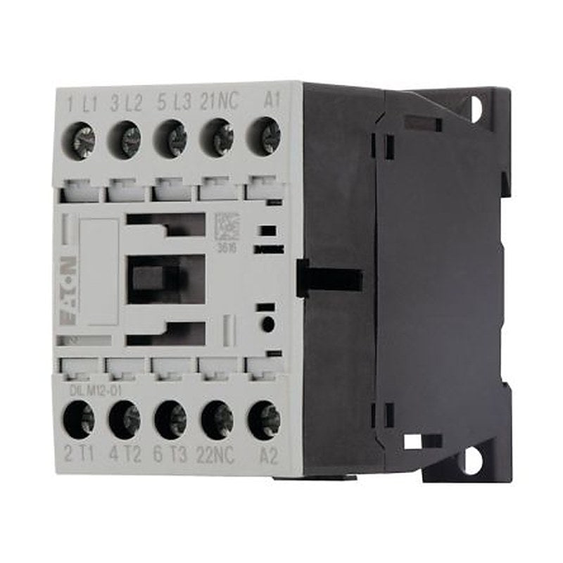 Eaton DILM Contactor, 24V Coil, 3-Pole, 5.5 kW, 1 NC, 400V