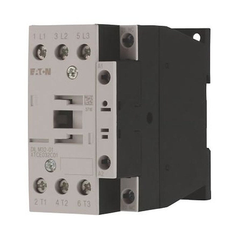 Eaton DILM Contactor, 24V Coil, 3-Pole, 32 A, 15 kW, 1 NC, 400V