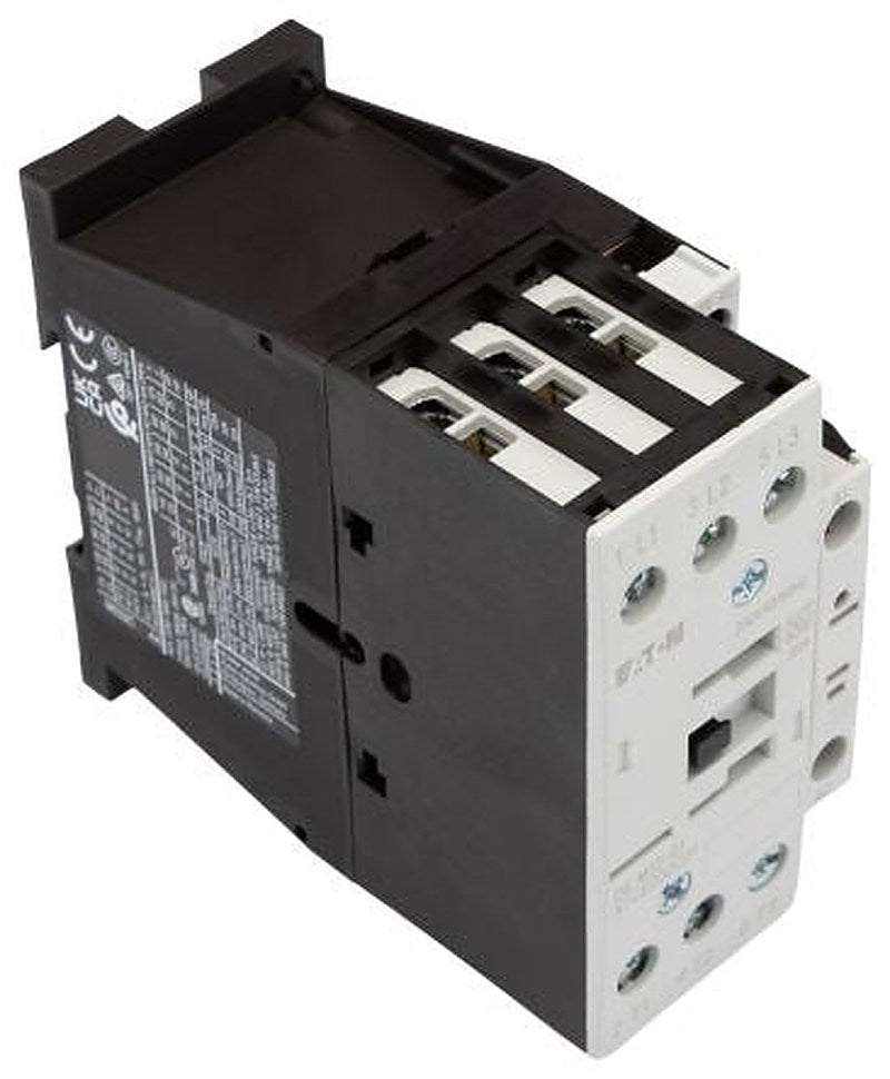 Eaton Contactor, 230V ac Coil, 3-Pole, 36 A, 15 kW, 1 NC, 400V