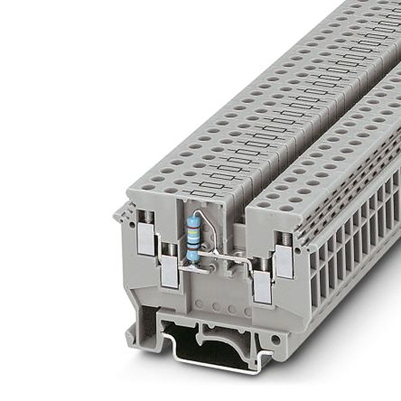 Phoenix Contact 2776032 UDK 4-DUR 5K1 Series Component Terminal Block Grey, 2.5mm², 1-Level, Screw