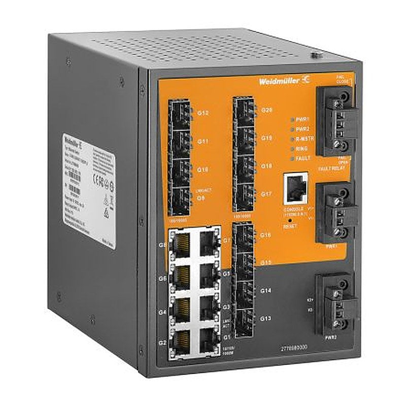 Weidmüller Managed 8 Port Network Switch