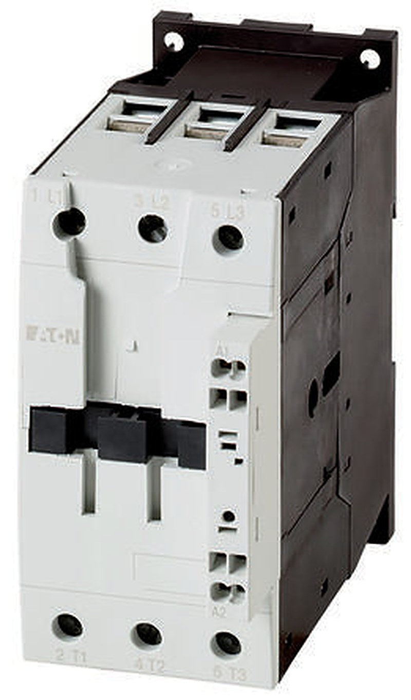 Eaton DILMC65(RDC24) Contactor, 380V, 400 V Coil, 3-Pole, 65 A, 30 kW 27V, 400V